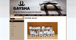Desktop Screenshot of gaysha.de